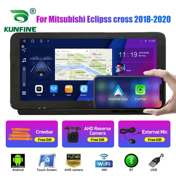 10,33-дюймовый автомагнитола для Mitsubishi Eclipss cross 2Din Android Core Авто Стерео DVD GPS Навигационный плеер QLED Screen Carplay