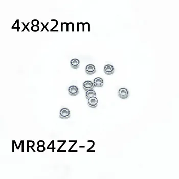 10 шт. MR84ZZ-2 4x8x2 мм Радиальный шарикоподшипник Миниатюрный подшипник Высокое качество