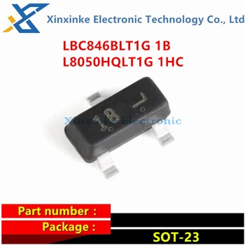 100PCS LBC846BLT1G 1B L8050HQLT1G 1HC SOT-23 65 В 100 мА 25 В 1,5 А SMD транзистор