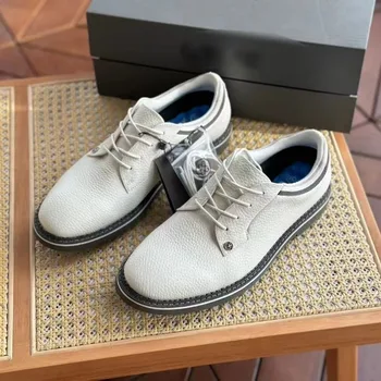 2023 Новая обувь для гольфа для мужчин Обувь для ходьбы из натуральной кожи Мужские дизайнерские сандалии для гольфа Мужские противоскользящие кроссовки для гольфа Man