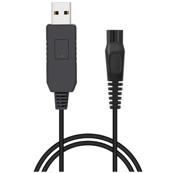2X Зарядное устройство для бритвы, USB-зарядное устройство 15 В Зарядный кабель Шнур питания для Norelco Oneblade QP6520 QP6510