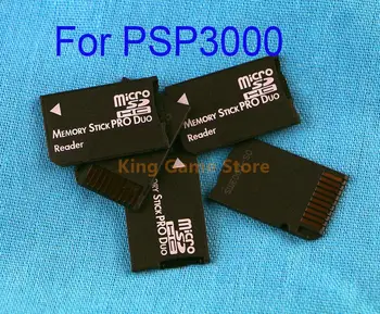30 шт./лот Замена для консоли psp1000 2000 3000 Micro SD SDHC TF на карту памяти MS Pro Duo Adapter Converter Card