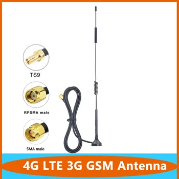 4G LTE 3G GSM Антенна 698-2700 МГц 18 дБи SMA Штекер TS9 Разъем Omni WiFi Внешний маршрутизатор Присоска Антенна для маршрутизатора B535 Усилитель