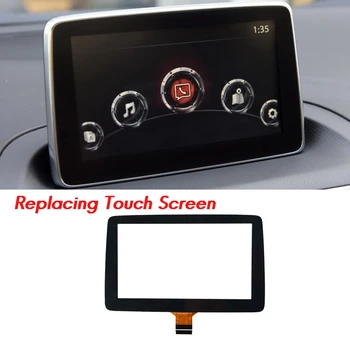 7-дюймовый дигитайзер панели контактного экрана 2014 2015 2016 для радионавигации Mazda 3 7 дюймов BHP1611J0D YPDMYF-14E800-AE