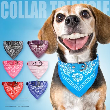 7-цветное полотенце для слюны домашних животных, кошка, ошейник для собак, треугольное полотенце, товары для собак двойного назначения Тедди для собак