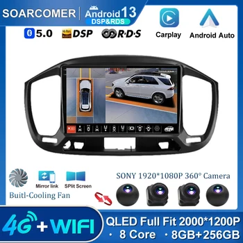 Android 13 Автомагнитола для Fiat Uno 2014 - 2020 Плеер 2din Multimedia Wireless Carplay No DVD Navigation SWC DSP BT 360