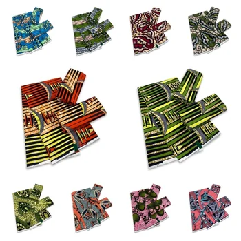 Ankara Wax Fabric 2023 Высококачественная африканская ткань с восковым принтом 100% хлопок мягкий африканский гарантированный настоящий настоящий воск для платьев
