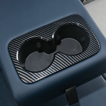 BJMYCYY ABS Декоративная панель из углеродного волокна для задней рамы дренажной чашки автомобиля Автомобильные аксессуары для BYD Atto 3 2022 2023 EV Yuan
