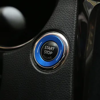 Carmilla Авто Ключ Зажигания Переключатель двигателя Смарт-кольцо Ключ Замочная скважина Наклейка для Nissan X-trail T32 X trail Rogue Xtrail 2014-2017