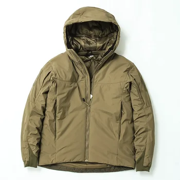 EPTFE Композитная легкая ткань Мужская зимняя военная версия Tactical Guide Level Хлопковая куртка 7225