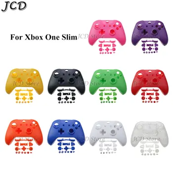 JCD для Xbox One Тонкая замена Полная оболочка и кнопки Mod Kit Матовый корпус контроллера Чехол для Xbox One S