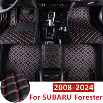 SJ XPE Всепогодная погодная подгонка для SUBARU Forester 2008-2024 Автомобильные коврики Передний и задний FloorLiner Styling Автозапчасти Ковровая подушка