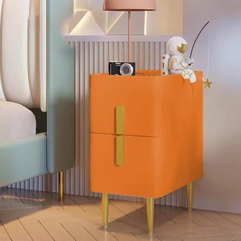 Small Bedroom Прикроватные тумбочки для хранения Nordic Складная кабина Прикроватные тумбочки Auxiliary Meubles De Chambre Набор мебели для гостиной