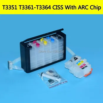 T3351 T3361 - T3364 ARC Chip Bulk Ink Supply СНПЧ для EPSON XP-530 XP-630 XP-830 XP-540 XP-640 XP-645 XP-635 XP-900 XP-7100