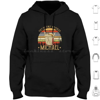 They'Are Only Noodles Michael Винтажная футболка I Толстовка с капюшоном хлопок с длинным рукавом They're Only Noodles Michael I