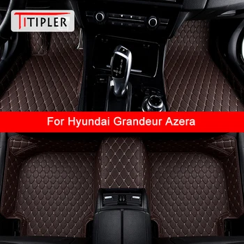 TITIPLER Изготовленные на заказ автомобильные коврики для Hyundai Grandeur Azera Автоаксессуары Коврик для ног