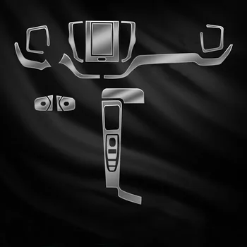 TPU прозрачная пленка для Volvo XC60 Наклейки для защиты салона автомобиля Центральный выход переключателя передач Навигационная панель приборной панели