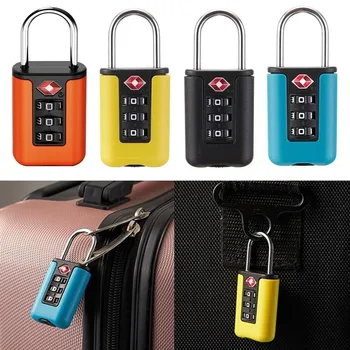TSA Locks Умный кодовый замок для дорожного багажа Чемодан Противоугонный код Навесной замок Таможенный пароль Высокий уровень безопасности