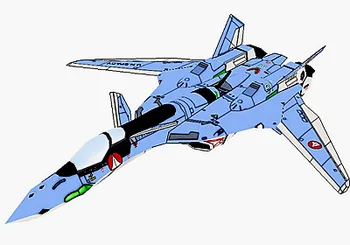 VF-19a Бумажная модель самолетаИгрушка