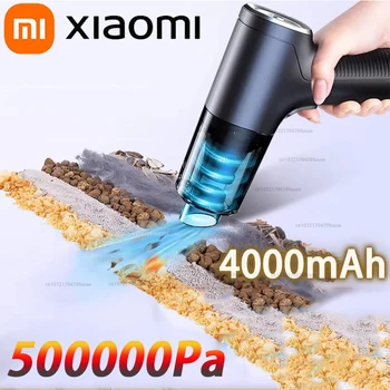 Xiaomi 500000PA Автомобильный пылесос Портативный беспроводной ручной пылесос для бытовой техники Мощный очиститель машины для автомобиля