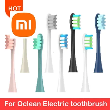 Xiaomi 6 шт. Головки для зубных щеток для Oclean X / X PRO / Z1 / F1 / One / Air 2 / SE Сменные электрические чистящие головки для зубных щеток для Adu