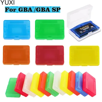 YUXI 1 шт. Защитная крышка для ящика для хранения для GameBoy Advance GBA GBA SP Сменная оболочка пластиковых игровых картриджей