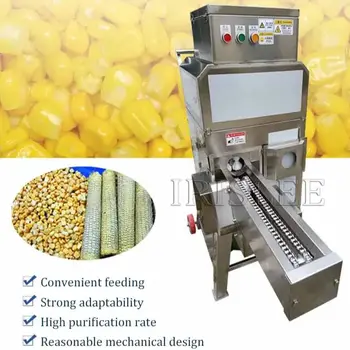 Автоматическая молотилка кукурузы Высококачественная молотилка сладкой кукурузы Шелушильник для свежей кукурузы