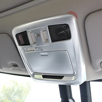  Автомобильная передняя и задняя лампа для чтения Внутреннее освещение Пайетки Крышка рамки Отделка Аксессуары для автотюнинга для Subaru Outback BS BT 2015-2020