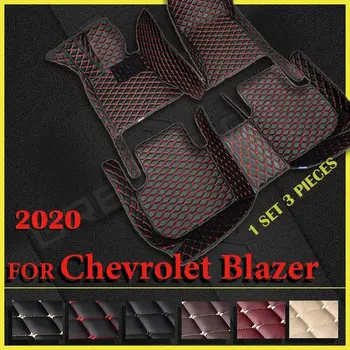 Автомобильные коврики для Chevrolet Blazer Семь мест 2020 Custom Auto Foot Pads Автомобильный ковер Аксессуары для интерьера