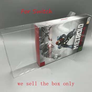 Высококачественная Прозрачная Коробка Для SWITCH NS Для Metroid Dread EU Version LImited Прозрачная Коллекционная Защитная Коробка