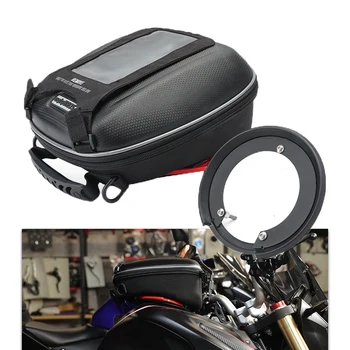 Для DUCATI MULTISTRADA 1260 / S / ENDURO 2018-2023 / MULTISTRADA V4 2021-2022 Мотоциклетная навигационная гоночная сумка Сумка на бак мотоцикла