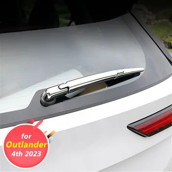 для Mitsubishi Outlander 4th 2023 Аксессуары для внешней отделки автомобиля, защитный чехол заднего стеклоочистителя DIY патч