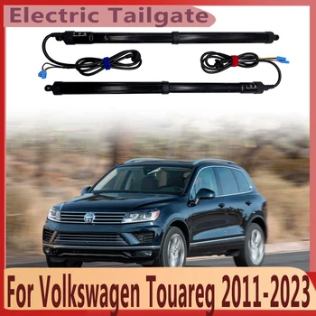  для Volkswagen Touareg 2011-2023 Установка багажника и электрический вариант крышки багажника Автоматический запуск Электрическая задняя дверь Фаркоп