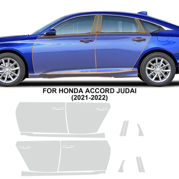  Заднее крыло двигателя TPU Антицарапина Автомобиль Невидимая прозрачная наклейка для HONDA ACCORD JUDAI 2021 2022 PPF Защитная пленка