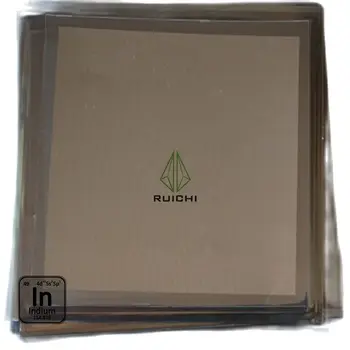 Индиевая фольга 0,1 * 100 * 100 мм RUICHI 99,995% чистый металлический лист из индиевой фольги