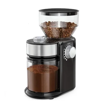  кофемолка с жерновами, регулируемая мельница с 18 точными настройками помола, для кофеварки эспрессо / холодного заваривания / френч-пресса