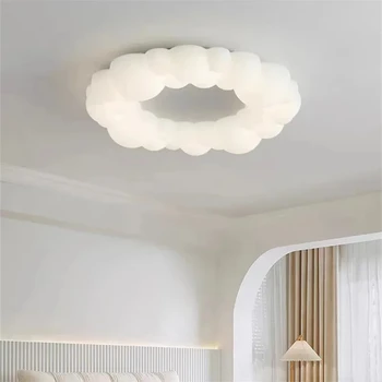 Круглый пузырь Северное облако Потолочный светильник Художественное оформление Гостиная Спальня Детский дом Светодиодный потолочный светильник