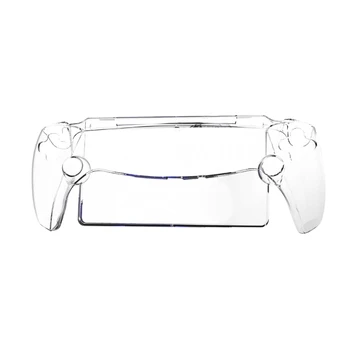  Крышка игровой консоли Прозрачный чехол Гибкая рама геймпада Бамперы Защитный кожух для игровых аксессуаров PS