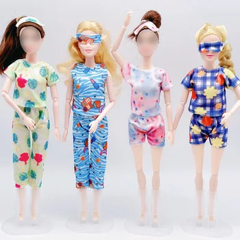 Кукла Пижама Ночная Рубашка Повседневная Одежда Ночные Рубашки Fit FR Кукла Kurhn Кукла для Барби 28-30 см Аксессуары для куклы Игрушки для девочек DIY