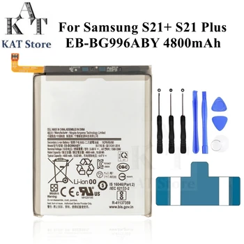 Литий-полимерный аккумулятор для мобильного телефона для Samsung Galaxy S21 + S21 Plus EB-BG996ABY 4800 мАч Замена аккумулятора