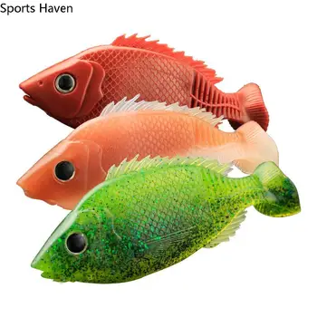 Многоцветная приманка для рыбалки с хвостом Силиконовая часто рыбацкая приманка Искусственная приманка Аксессуары для рыбной рыбалки
