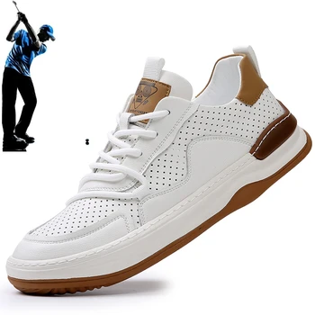 Мужская обувь для гольфа Обувь для прогулок на открытом воздухе Повседневная спортивная обувь Мужская обувь для фитнеса Размер 38-44