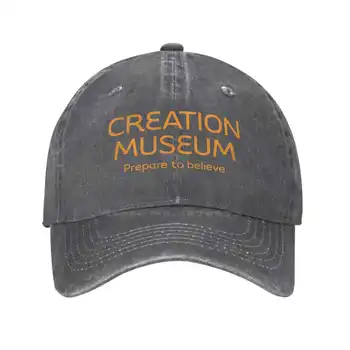 Музей сотворения мира Логотип высшего качества Джинсовая кепка Бейсболка Вязаная шапка