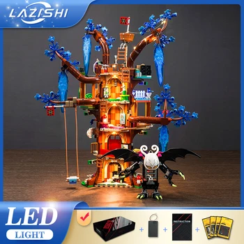 Набор светодиодных светильников Lazishi 71461 подходит для строительных блоков Fantastic Tree House (только включая осветительные аксессуары)