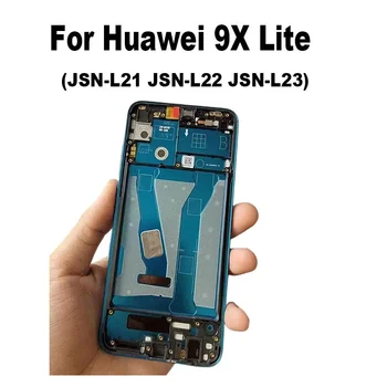 Новая средняя рамка для Huawei Honor 9X Lite Передняя панель Крышка панели Металлический корпус шасси Задняя панель ЖК-держатель JSN-L21 JSN-L22 JSN-L23