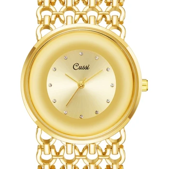 Новый дизайн женские часы японские изысканные ретро маленький циферблат золото серебро бриллиант часы продвинутые часы маленькие простые водонепроницаемые