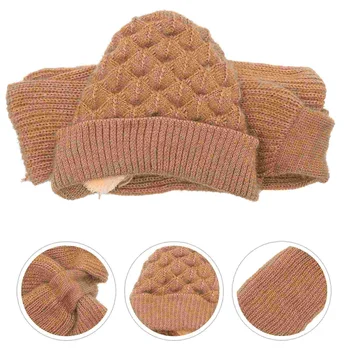 Открытый шарф с капюшоном Теплый шарф с капюшоном для женщин Зима Теплая мода Шарф Толстовка с капюшоном