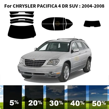  предварительно нарезанная нанокерамика автомобиль УФ тонировка окон комплект автомобильная оконная пленка для CHRYSLER PACIFICA 4 DR SUV 2004-2008
