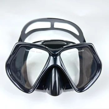 Профессиональные маски для подводного плавания Набор для подводного плавания Силиконовая юбка для взрослых Очки против запотевания Очки Оборудование для бассейна