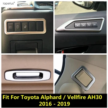 Ремень безопасности / ручка люка / кнопка регулировки сиденья / аксессуары для крышки фары для Toyota Alphard / Vellfire AH30 2016 - 2019